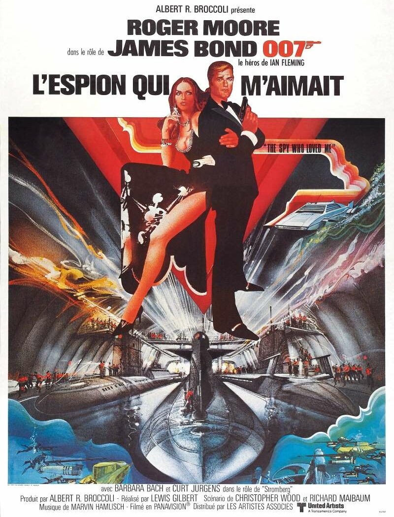 L'espion qui m'aimait, l'affiche