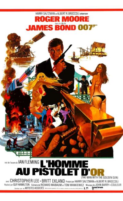 L'homme au pistolet d'or, l'affiche