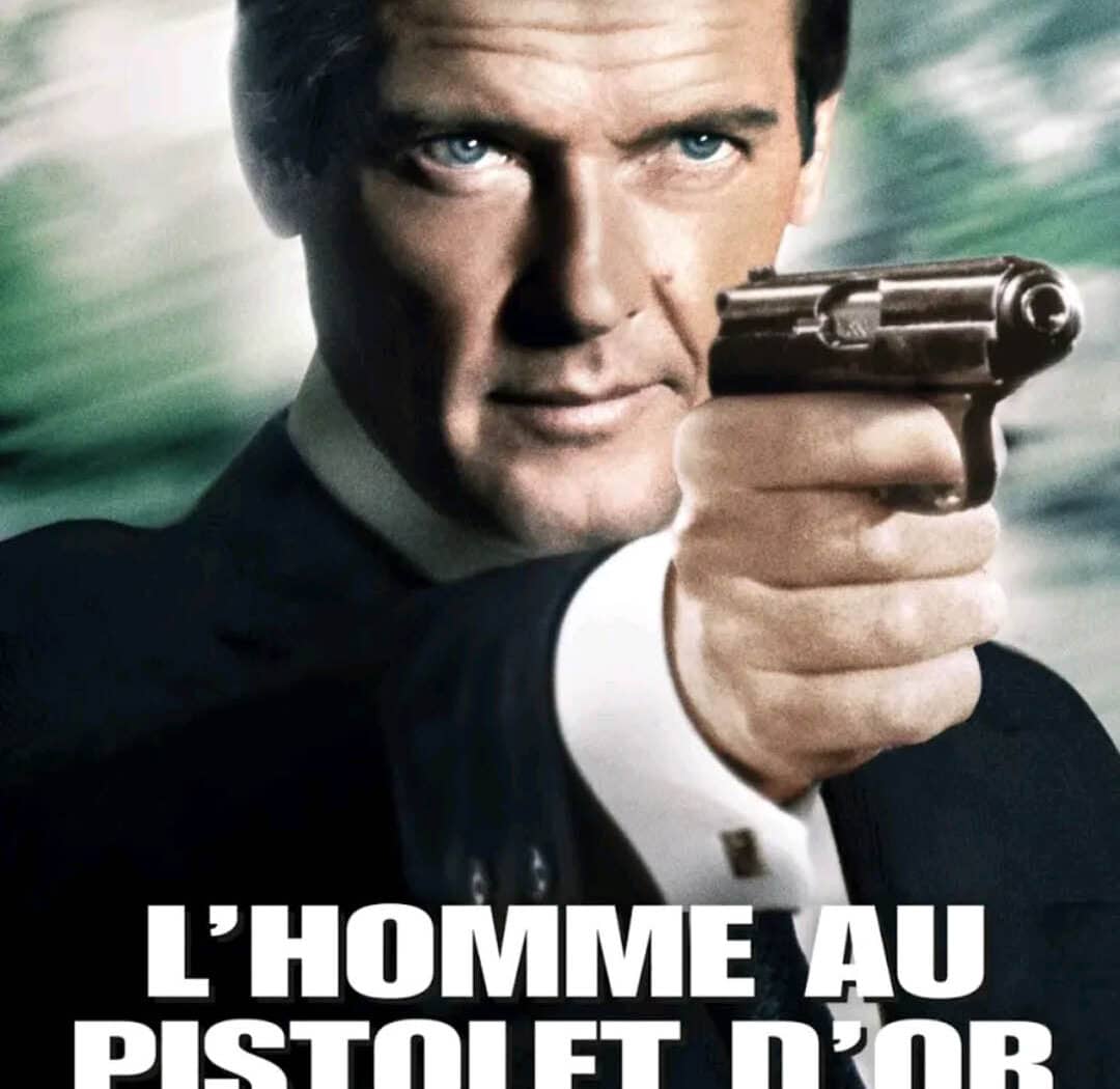 L'homme au pistolet d'or, l'affiche et COVER VOD