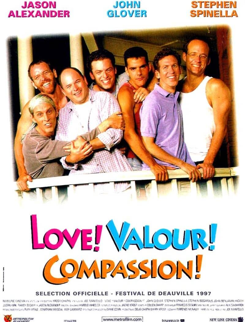 Love, Valour, compassion, l'affiche