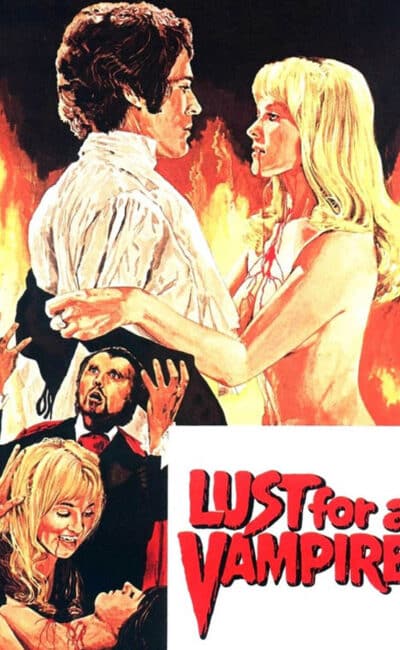 Lust for a vampire (la soif du vampire), cover VOD