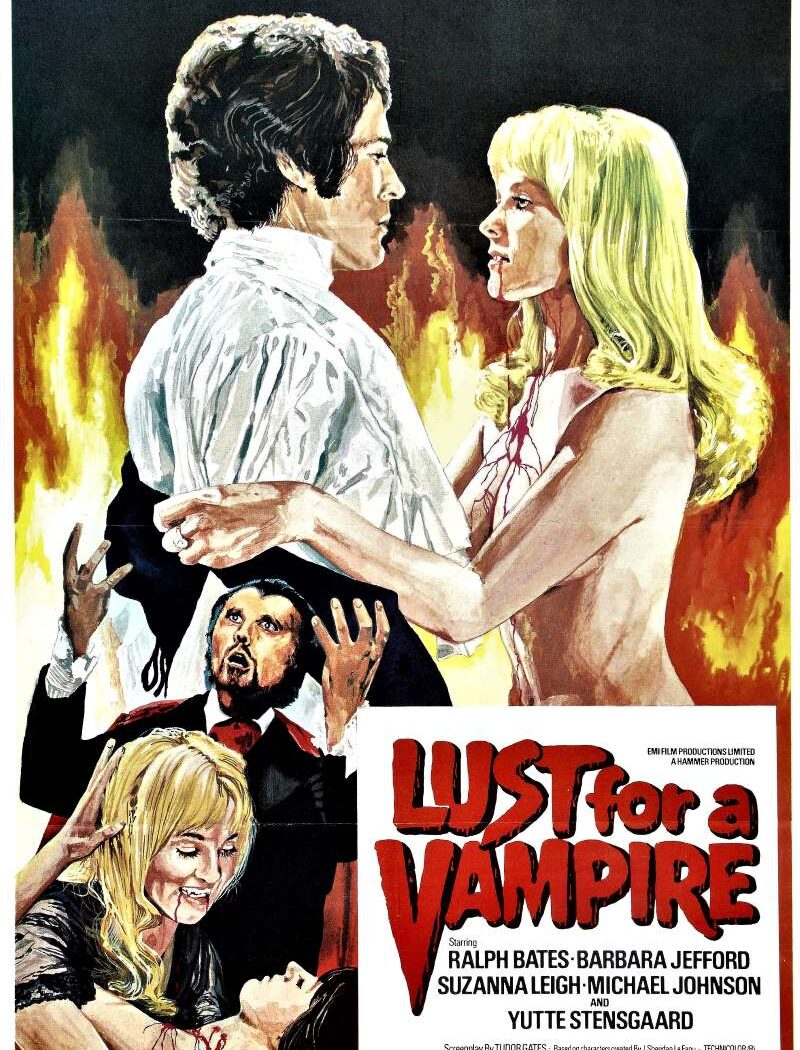 Lust for a vampire, l'affiche