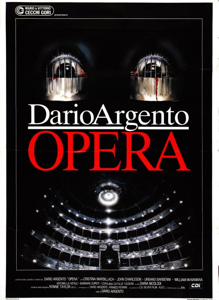 Affiche italienne d'Opéra