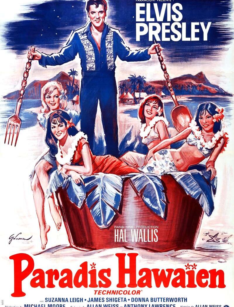 Paradis hawaïen, l'affiche