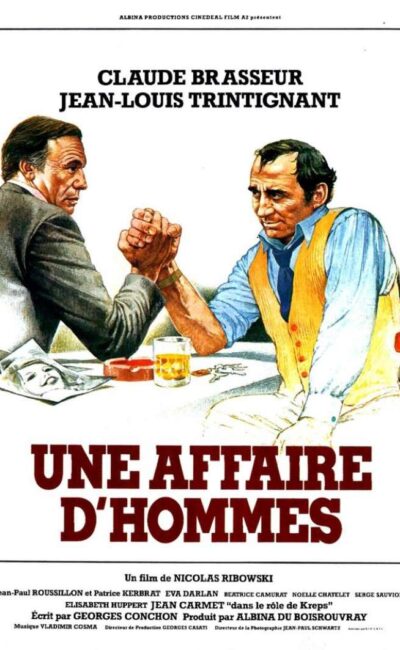 Une affaire d'hommes, l'affiche