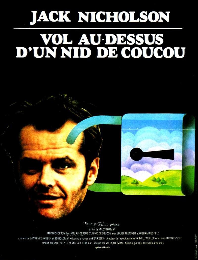 Vol au-dessus d'un nid de coucou, l'affiche