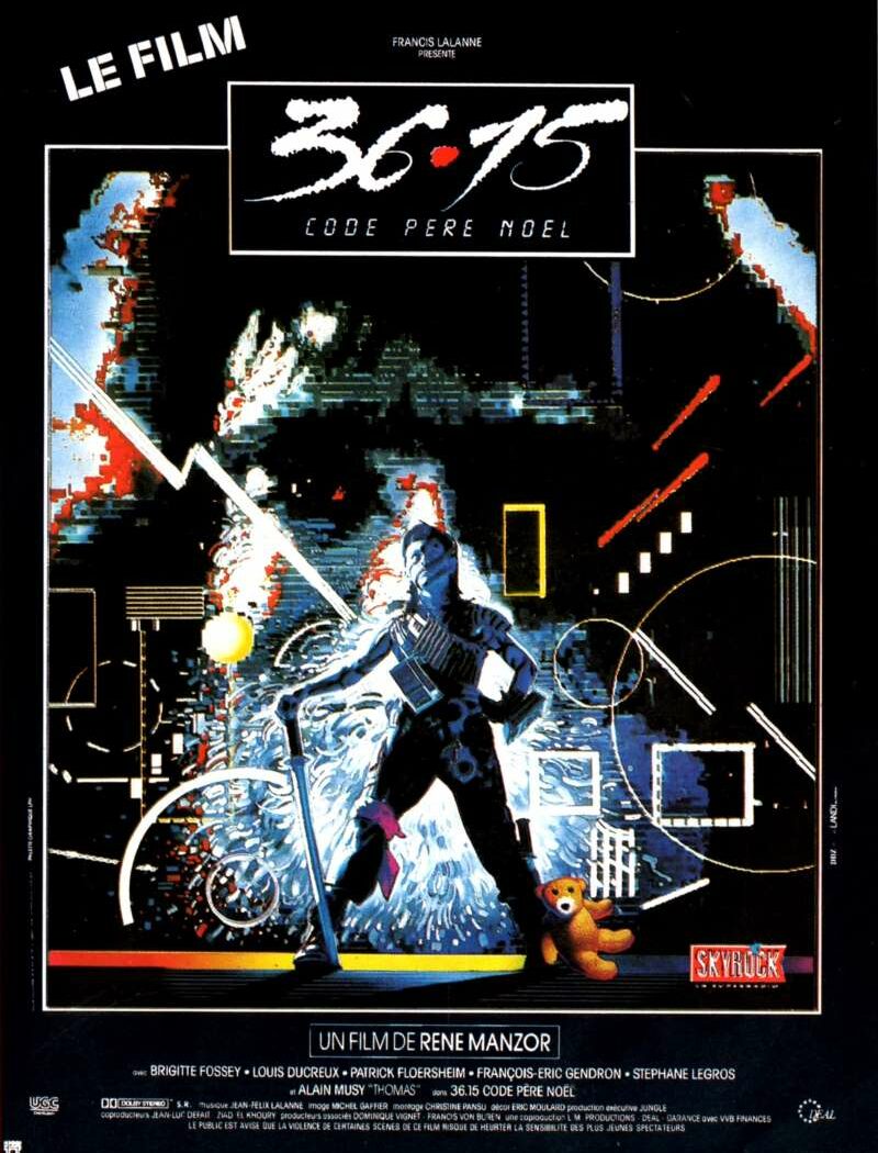 3615 Code père Noël, l'affiche
