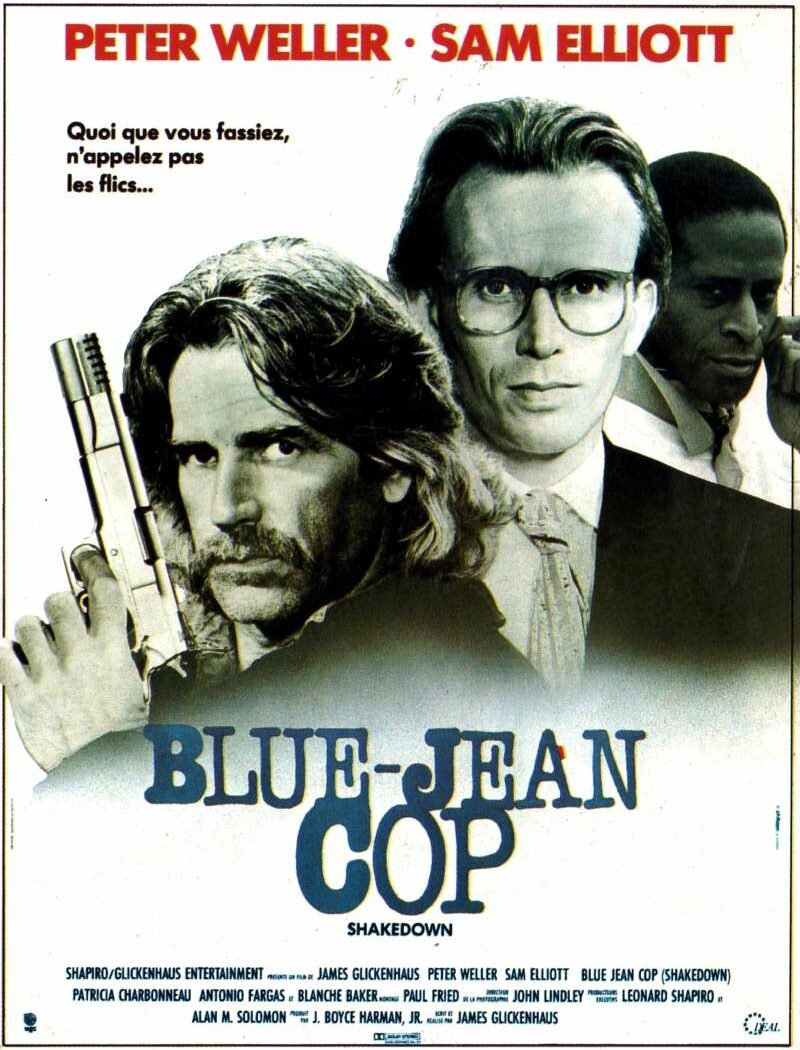 Blue-jean cop, l'affiche