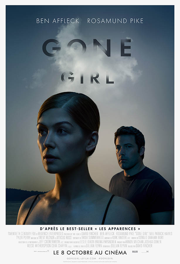 Gone Girl de David Fincher, affiche française