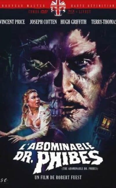 L'abominable docteur Phibes, la jaquette du Mediabook