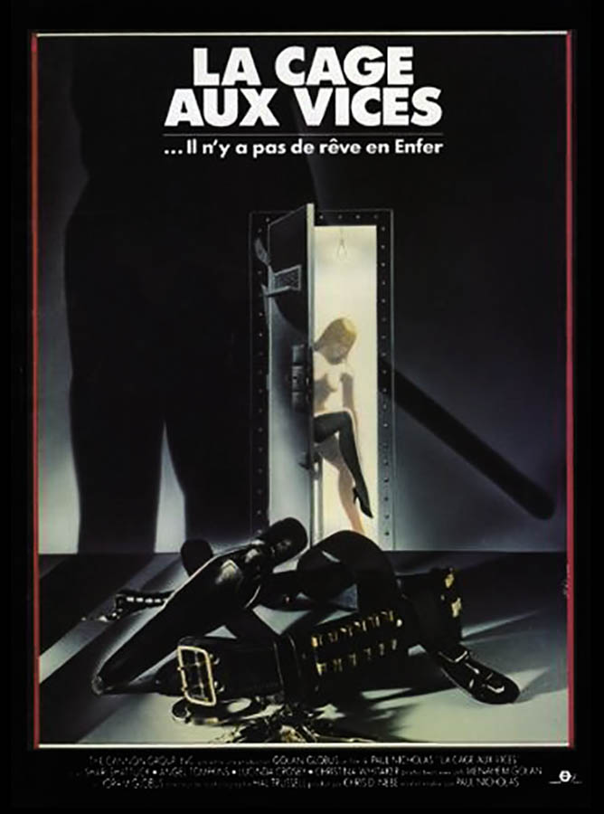 La cage aux vices, affiche cinéma