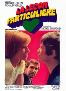 La leçon particulière, l'affiche