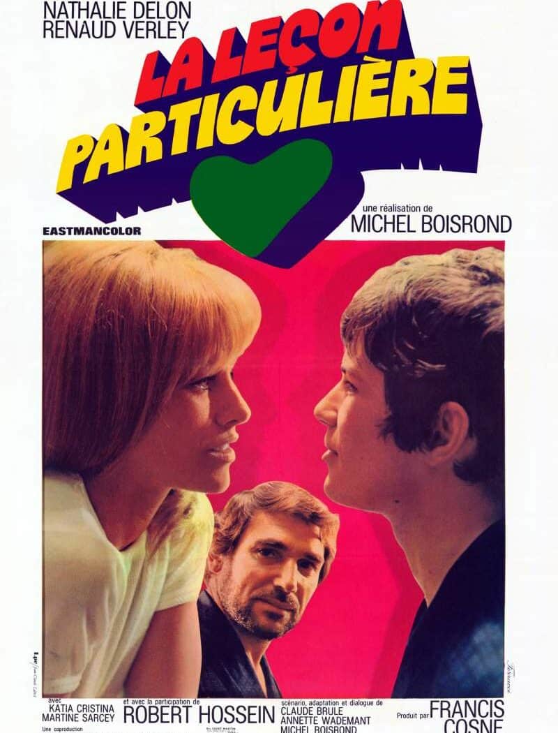 La leçon particulière, l'affiche