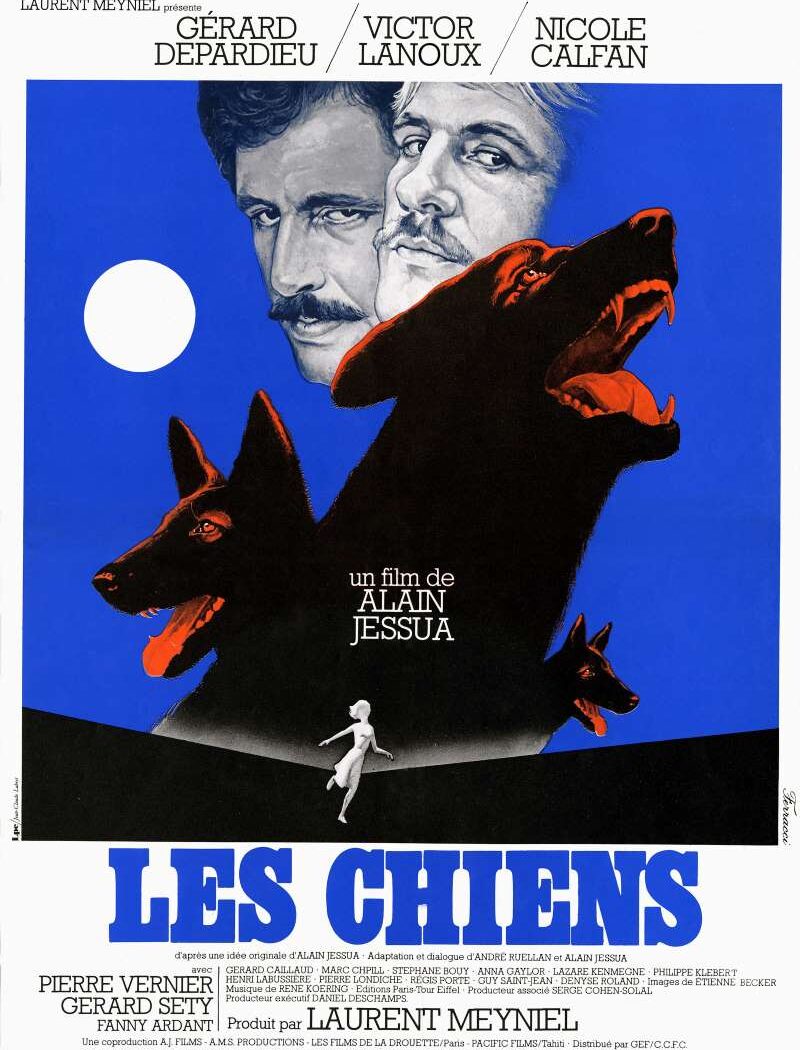 Les chiens, l'affiche