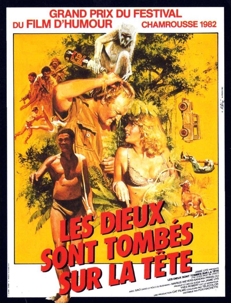 Les dieux sont tombés sur la tête, l'affiche