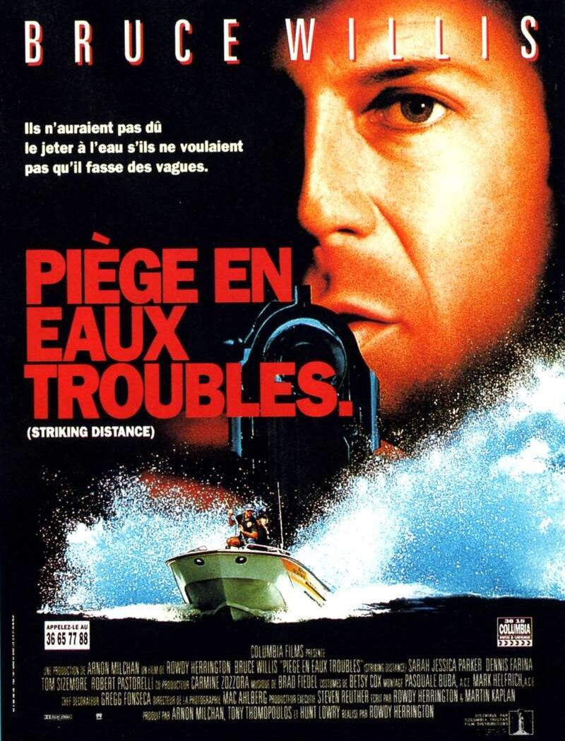 Piège en eaux troubles, l'affiche