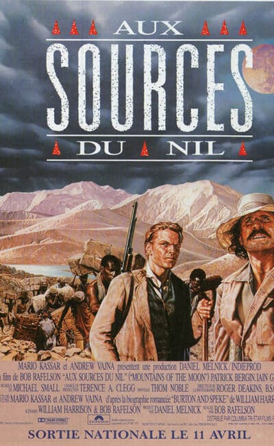 Aux Sources du Nil, 1990, un classique de Bob Raphelson, affiche-poster