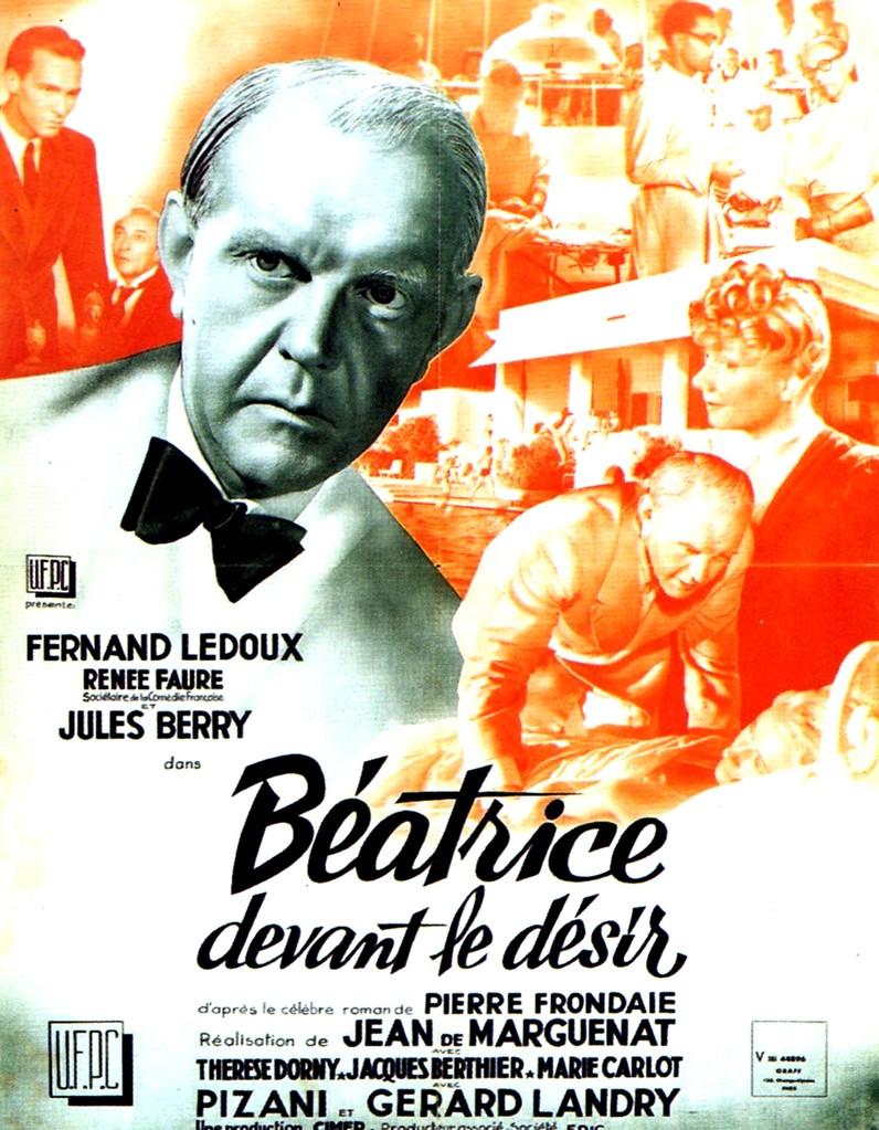 Affiche de Béatrice devant le désir