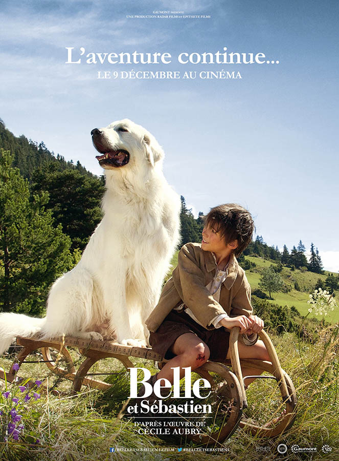 Affiche de Belle et Sébastien, et l'aventure continue...