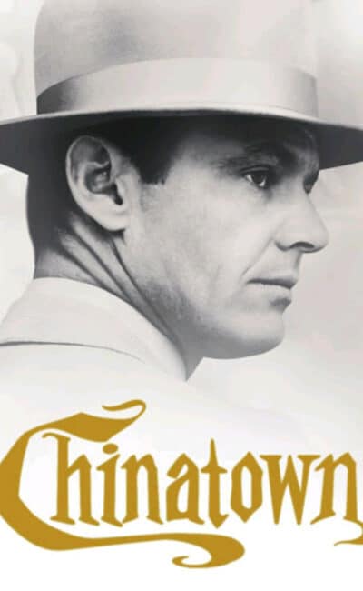 Jack Nicholson dans Chinatown, cover VOD Androïd