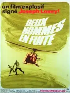 Deux hommes en fuite, l'affiche de 1970