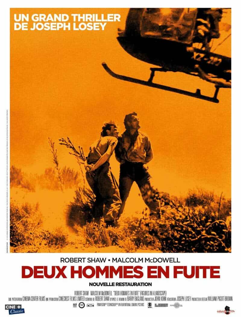 Deux hommes en fuite, l'affiche de la reprise