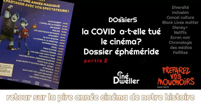 Bilan 2020 : Janvier, box-office en chute libre