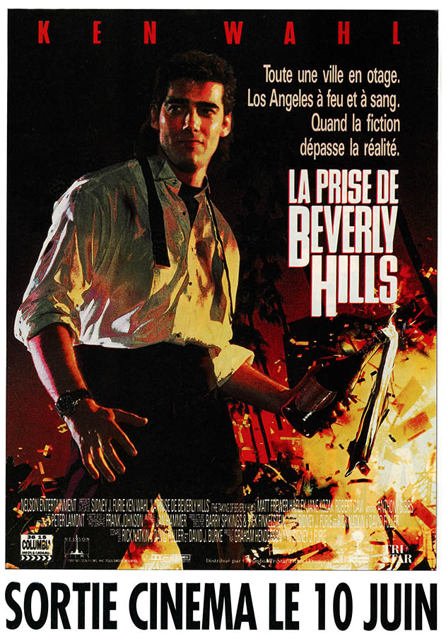 La prise de Beverly Hills, l'affiche