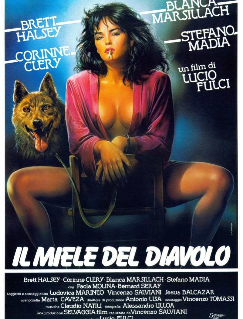 Le miel du diable, affiche italienne