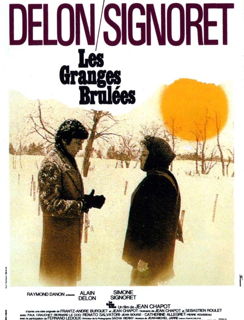 Les granges brûlées, l'affiche