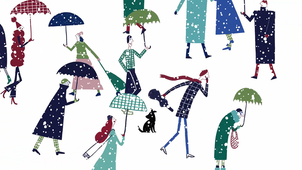 Svetlana Andrianova présente Ticket Gagnant, et ses gens pressés.