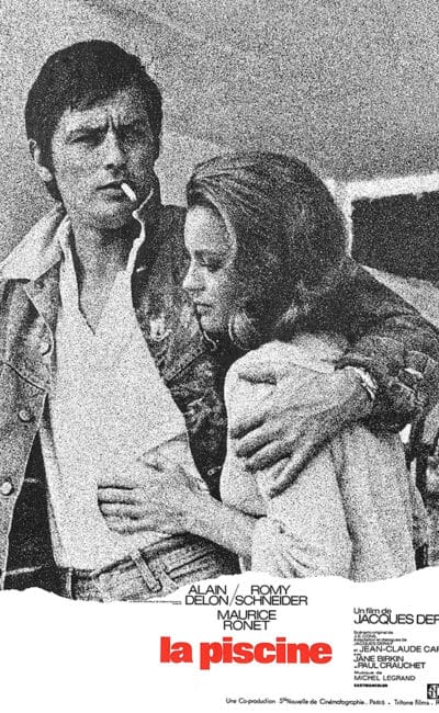 La piscine - affiche originale de Jacques Vaissier