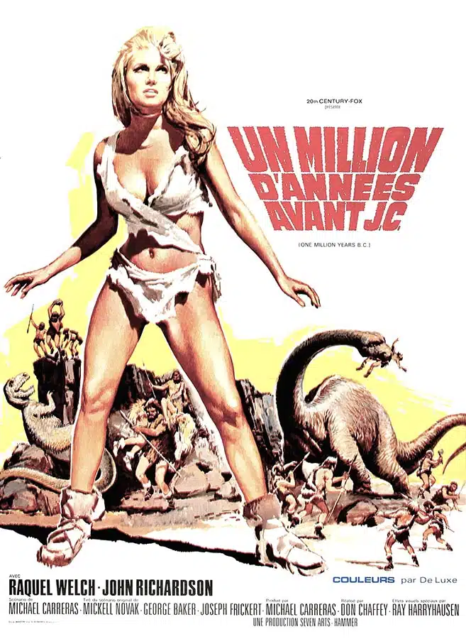 Un million d'années avant JC, Raquel Welch et John Richardson