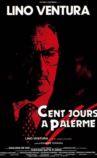 Cent jours à Palerme, affiche film 1094