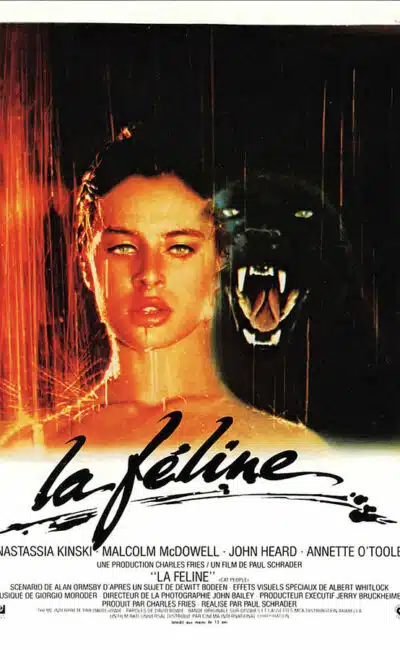 La Féline avec Nastassja Kinski, affiche