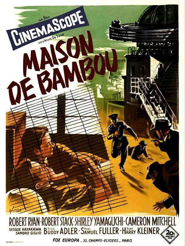 Maison de bambou, l'affiche