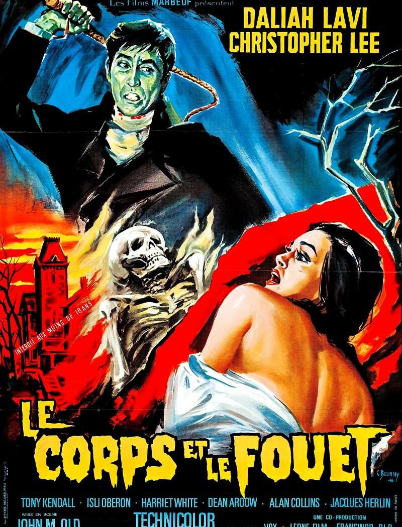 Le corps et le fouet, l'affiche