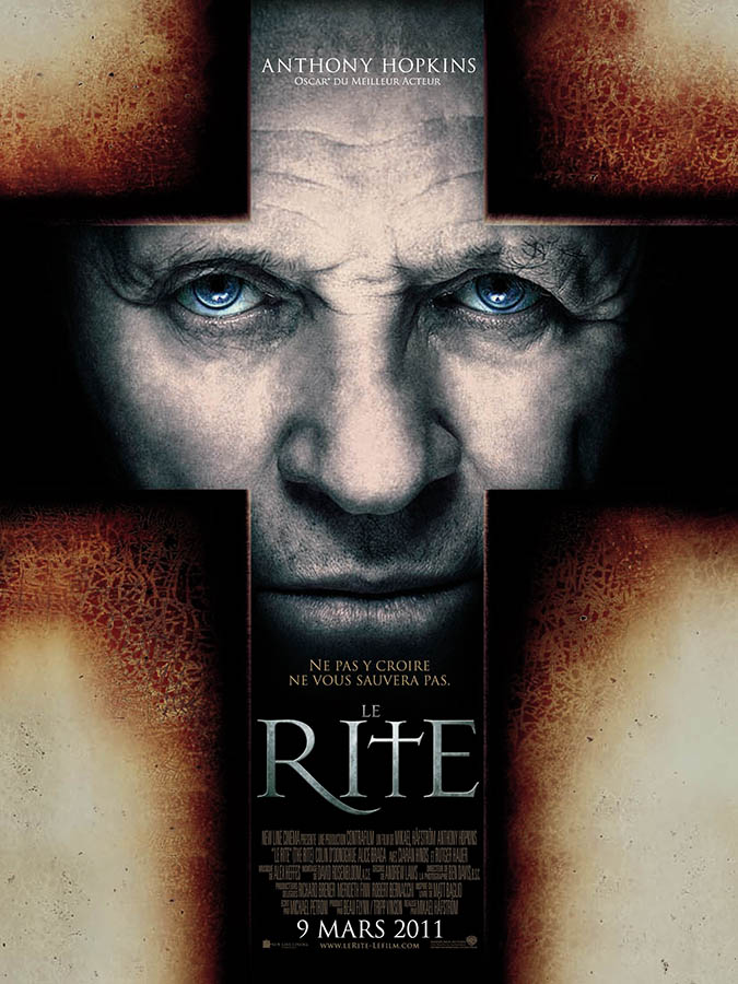 Le rite avec Anthony Hopkins, affiche