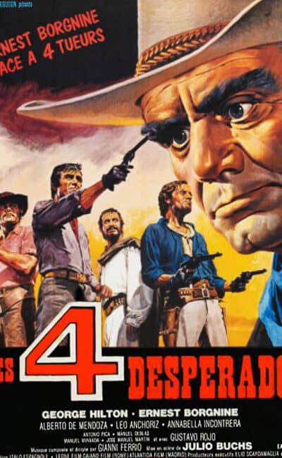Les Quatre Desperados, affiche de Maaschi