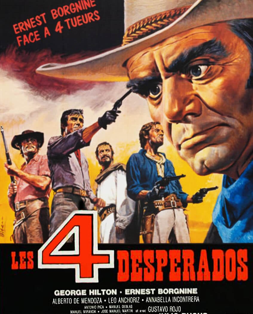Les Quatre Desperados, affiche de Maaschi