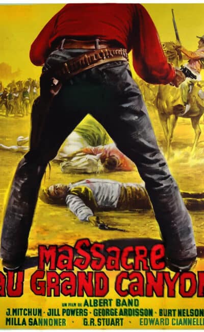 Massacre au grand canyon, affiche du film d'Albert Band