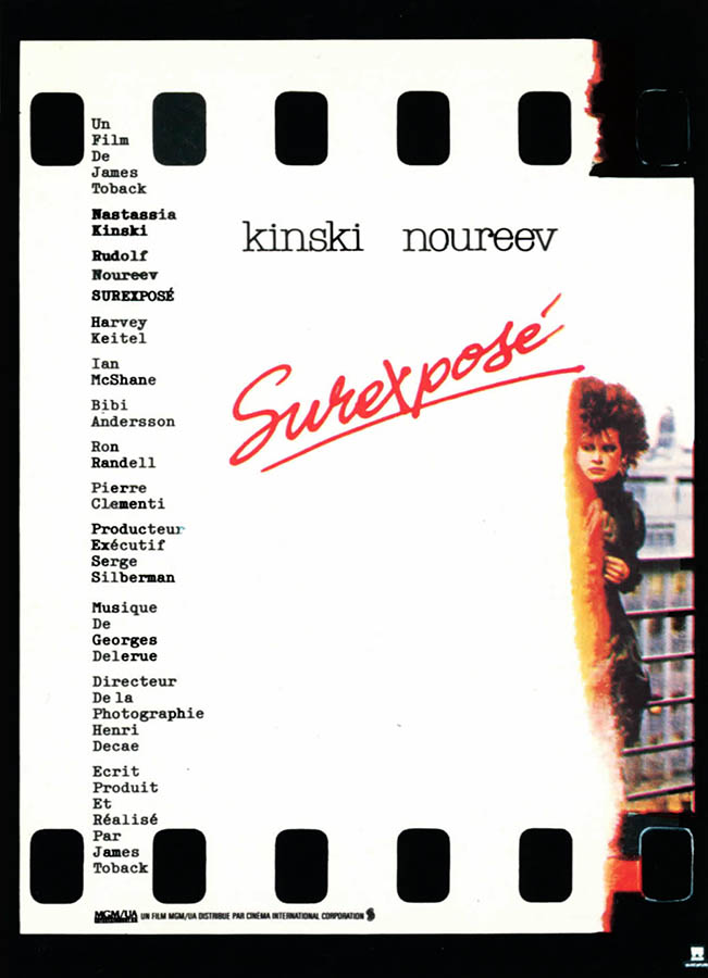 Surexposé de James Toback, affiche