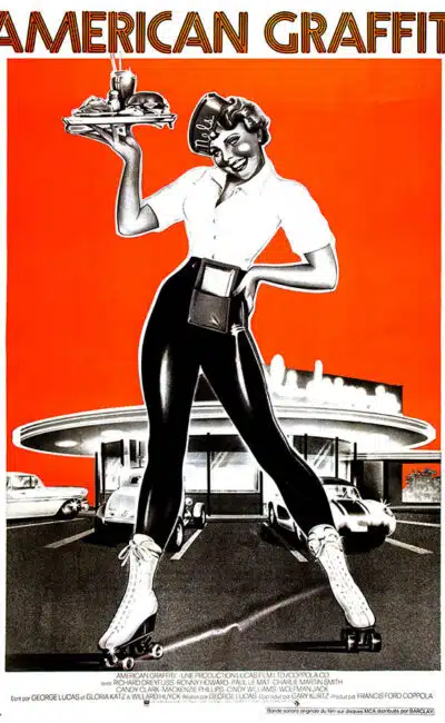 American Graffiti de George Lucas, affiche du film