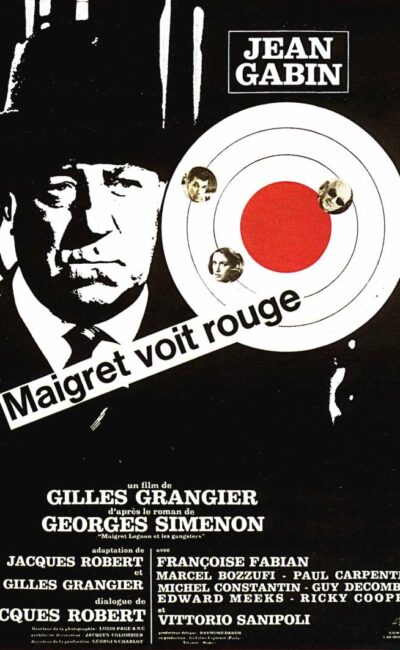 Maigret voit rouge, l'affiche