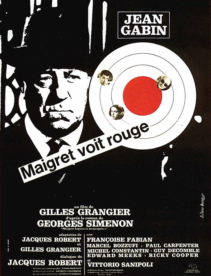 Maigret voit rouge, l'affiche