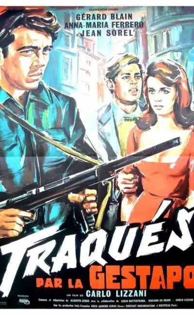 Traqués par la gestapo, l'affiche