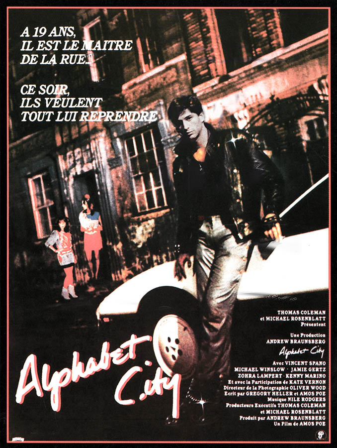 Alphabet City, affiche