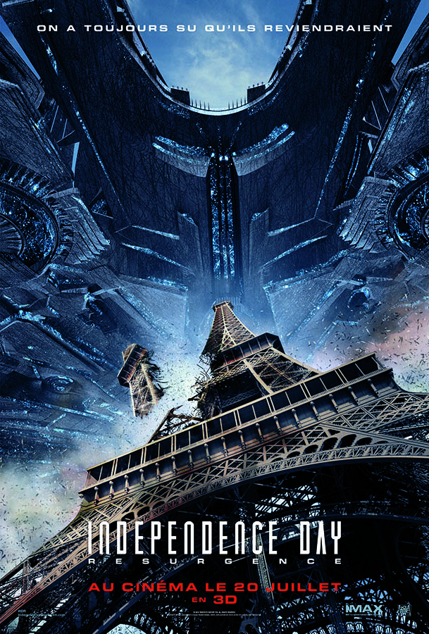 Independence Day Resurgence, affiche Paris