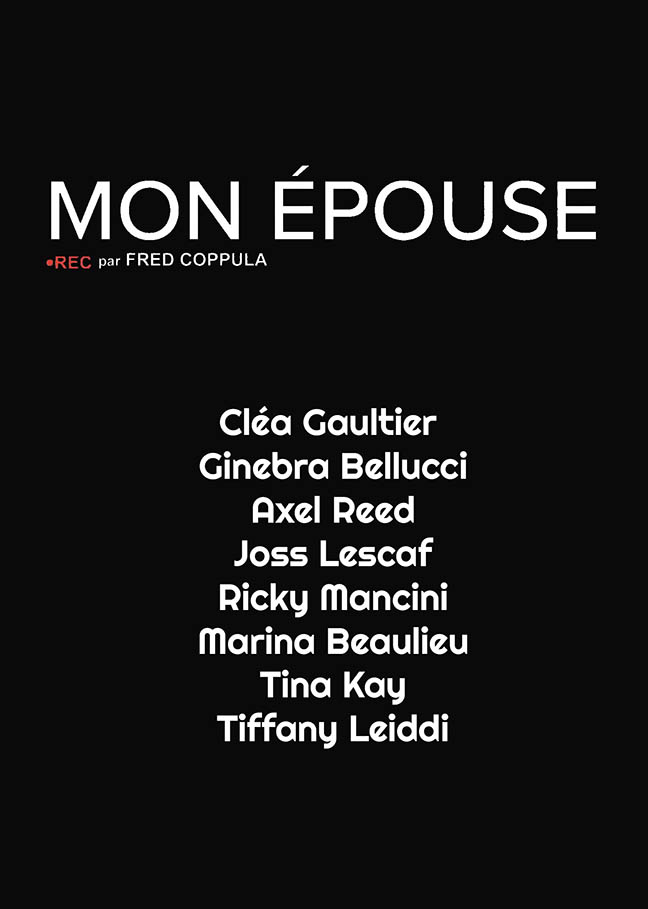 Mon épouse de Fred Coppula sur Canal + en novembre 2021