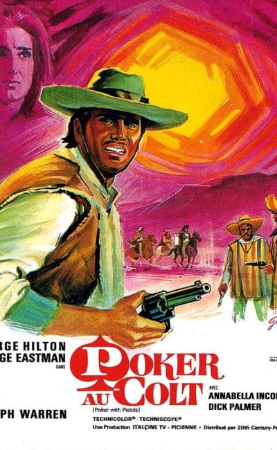 Affiche du film Poker au colt